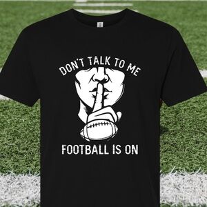 Black Graphic Football T-Shirt NFL